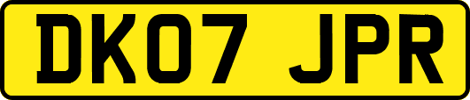 DK07JPR