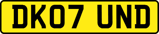 DK07UND