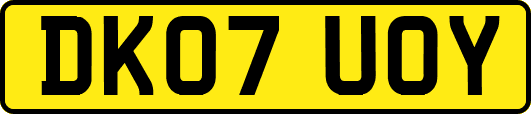 DK07UOY