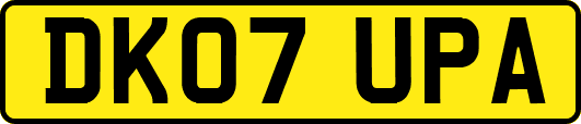 DK07UPA