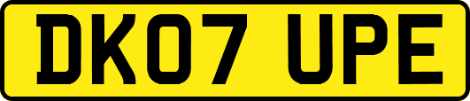 DK07UPE