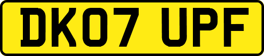 DK07UPF