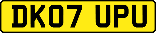 DK07UPU