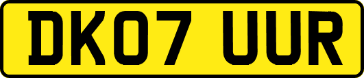 DK07UUR