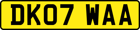 DK07WAA