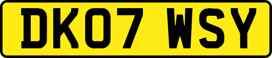 DK07WSY