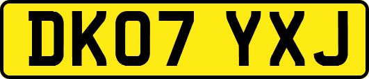 DK07YXJ