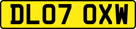 DL07OXW