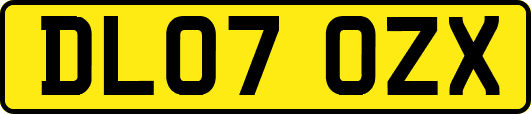DL07OZX