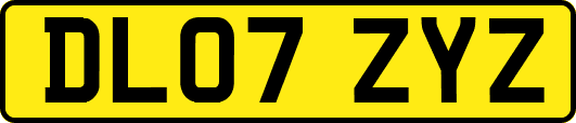 DL07ZYZ