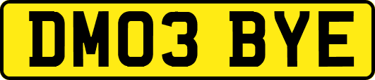 DM03BYE