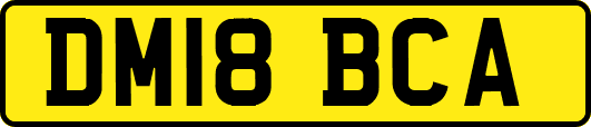 DM18BCA