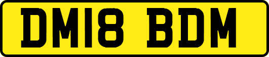 DM18BDM
