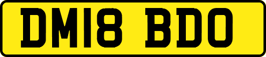 DM18BDO