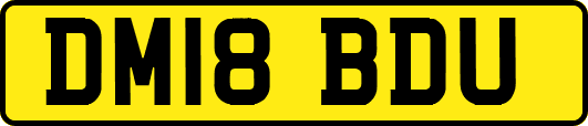 DM18BDU