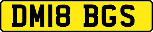 DM18BGS