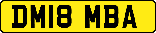 DM18MBA