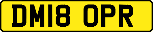 DM18OPR