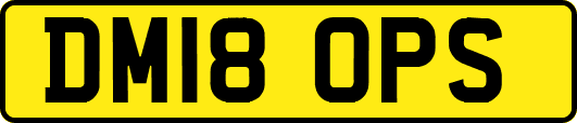 DM18OPS