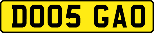 DO05GAO