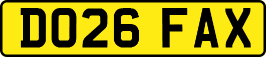 DO26FAX