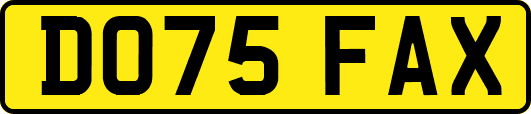 DO75FAX