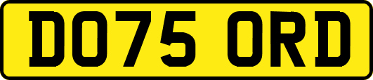DO75ORD
