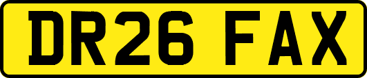 DR26FAX