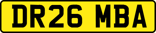 DR26MBA