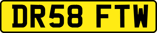 DR58FTW
