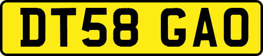 DT58GAO