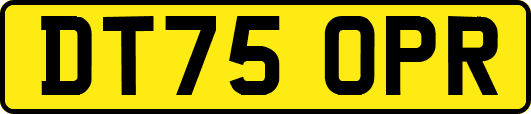 DT75OPR