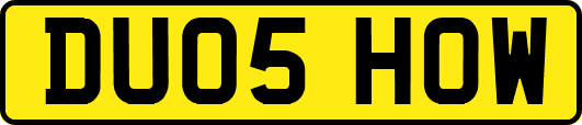 DU05HOW