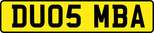 DU05MBA