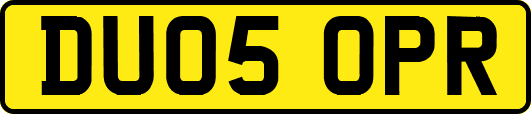 DU05OPR