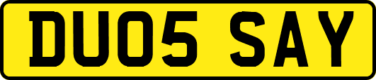 DU05SAY