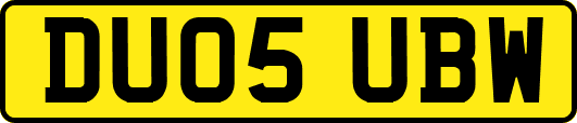 DU05UBW