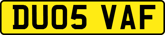 DU05VAF