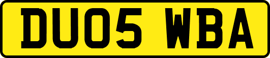 DU05WBA