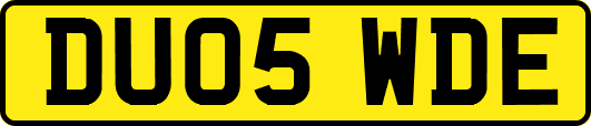 DU05WDE