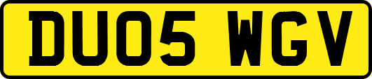 DU05WGV