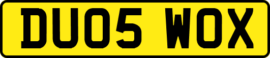 DU05WOX