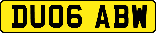 DU06ABW