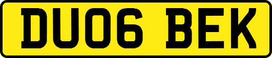 DU06BEK