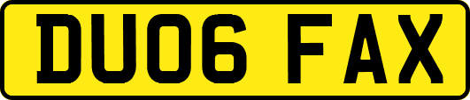 DU06FAX
