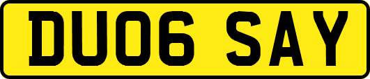 DU06SAY