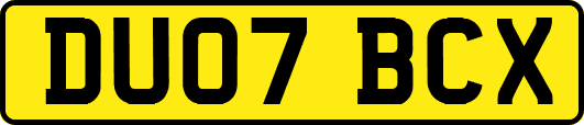 DU07BCX