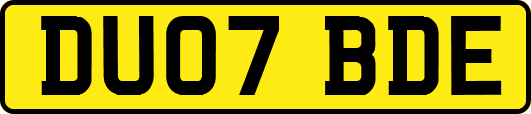 DU07BDE