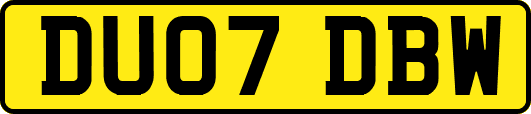 DU07DBW