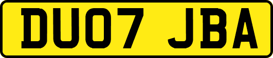 DU07JBA
